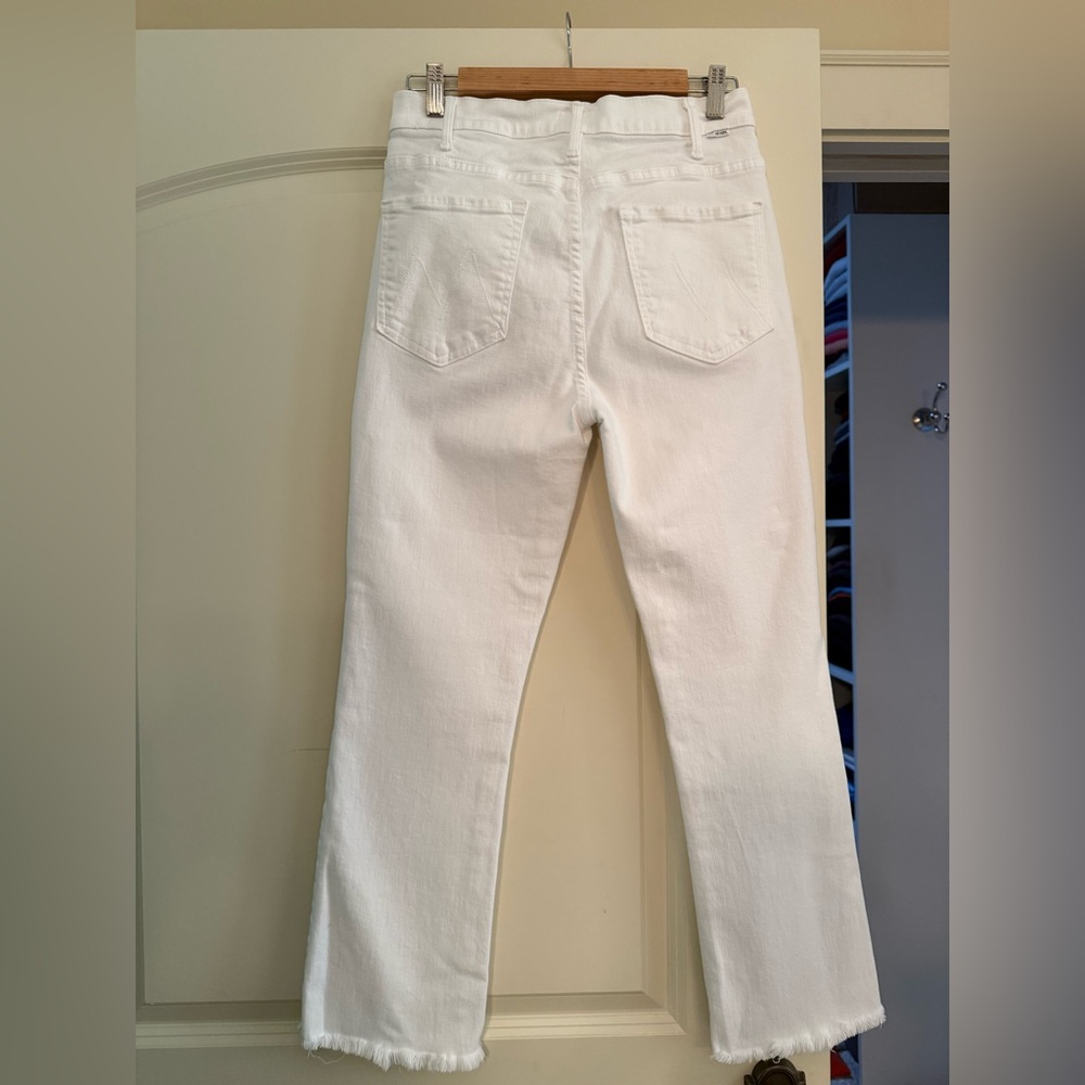 MOTHER The Hustler Ankle Fray Jeans Size 30 🌸🌸🌸 - Picture 6 of 14